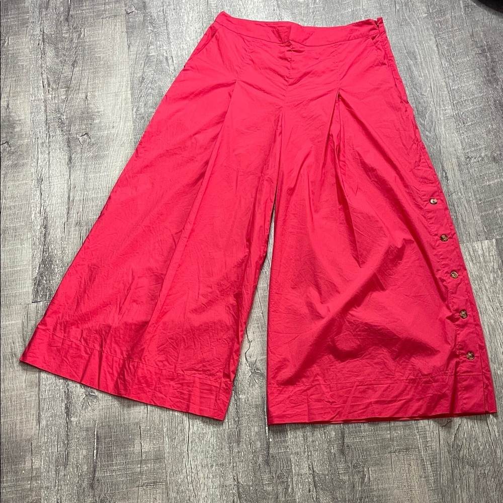Twinset Actitude Poplin cropped trouser Pants